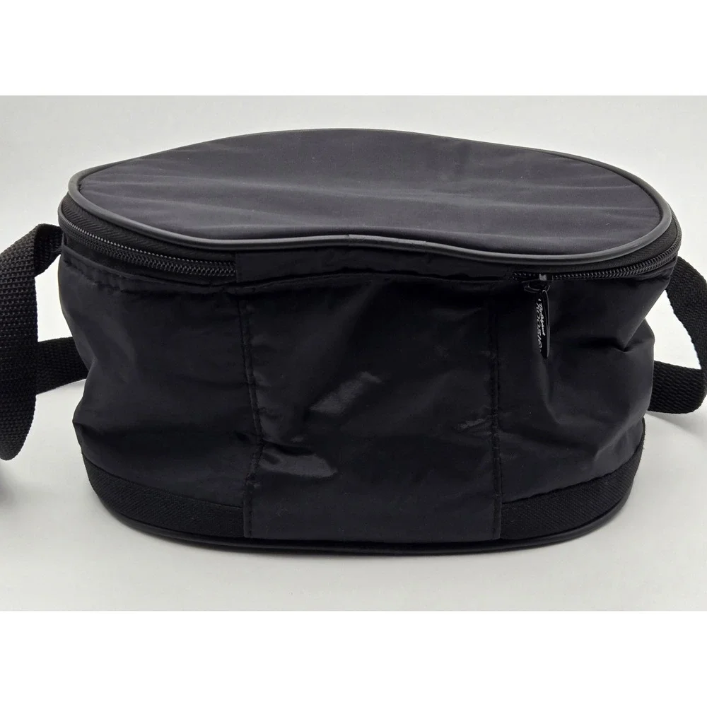 Craftsman Incredi-Pull Mens Large Black Insulated Cooler Bag Zipper Nylon